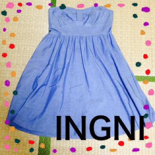 イング(INGNI)の3/8迄！値引き♥︎INGNIワンピ♥︎(ミニワンピース)