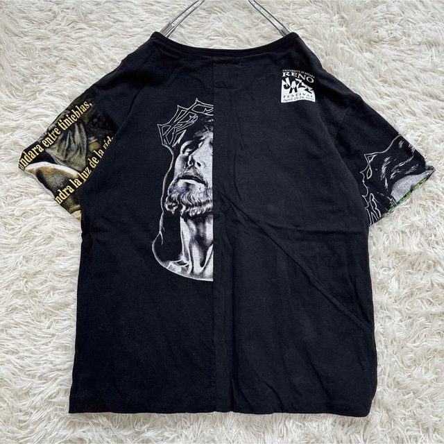【HIRO】ヒロ (現KIDILL) 半袖 Tシャツ 総柄 オーバーサイズ④