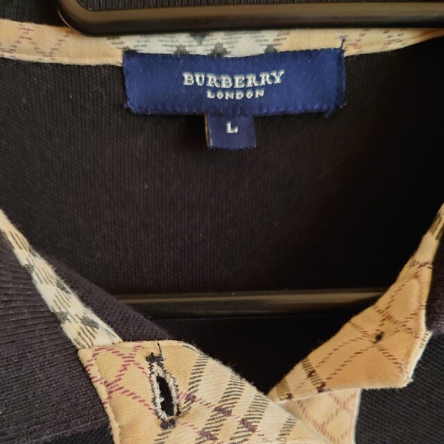 BURBERRY(バーバリー)のBURBERRY長袖ポロシャツ メンズのトップス(ポロシャツ)の商品写真