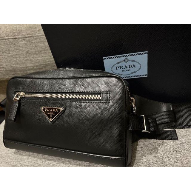 低価格の - PRADA PRADA ショルダーバッグ サフィアーノレザー プラダ