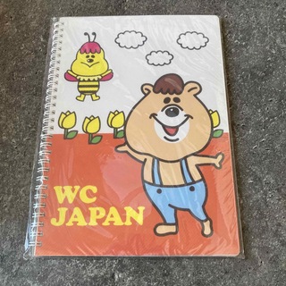 クマタン(KUMATAN)のWC JAPAN  リングノート　B5(ノート/メモ帳/ふせん)