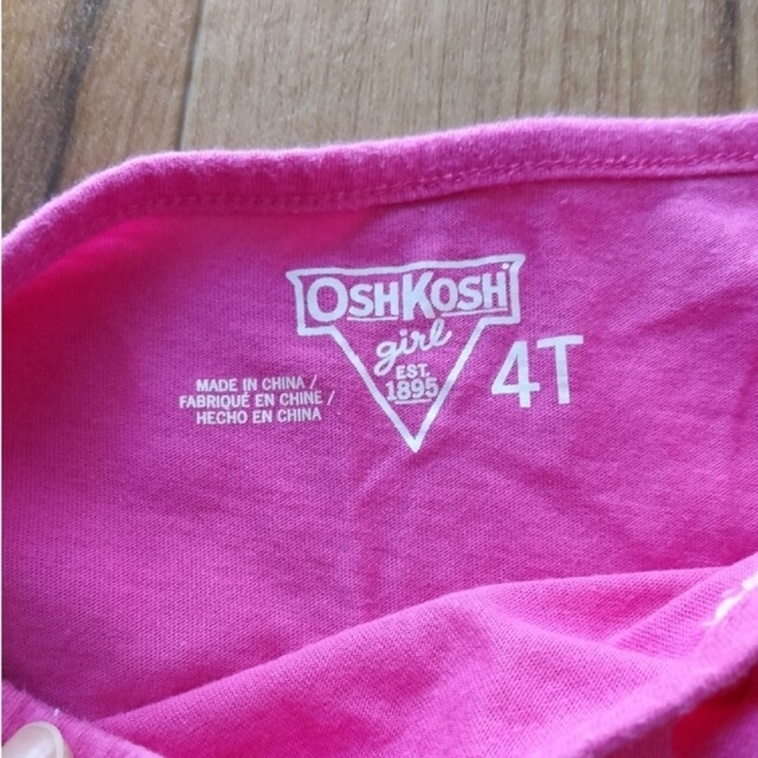 OshKosh(オシュコシュ)のオシュコシュ　Tシャツ　100 キッズ/ベビー/マタニティのキッズ服女の子用(90cm~)(Tシャツ/カットソー)の商品写真