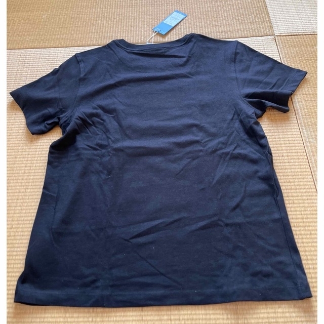 adidas(アディダス)のアディダス　Mサイズ　ブラックTシャツ レディースのトップス(Tシャツ(半袖/袖なし))の商品写真