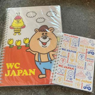 クマタン(KUMATAN)のWC JAPAN  リングノートセット(ノート/メモ帳/ふせん)