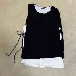 ザラ(ZARA)のZARA タンクトップ　重ね着風(Tシャツ(半袖/袖なし))