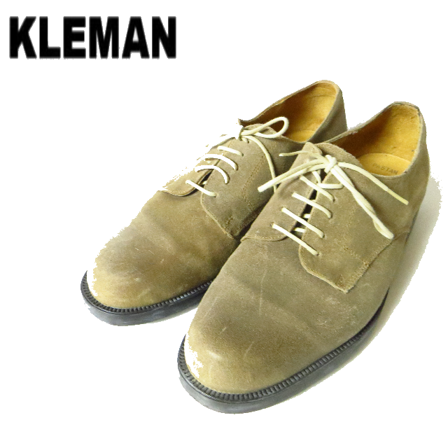 美品 KLEMAN クレマン 革靴 フランス製 PASTAN 41 約26㎝