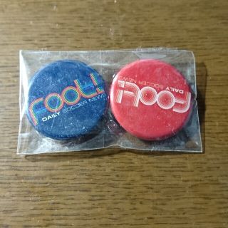 foot 缶バッジ 2つセット(記念品/関連グッズ)
