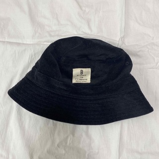ビーデアール(B de R)のBebeべべ黒い帽子52センチ(帽子)