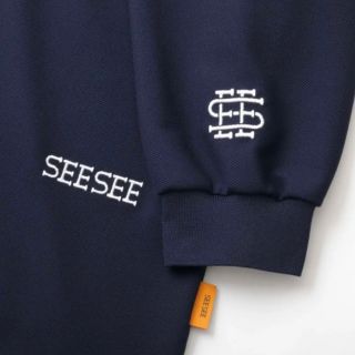 SEE SEE SUPER BIG LS 鹿の子TEE(Tシャツ/カットソー(七分/長袖))