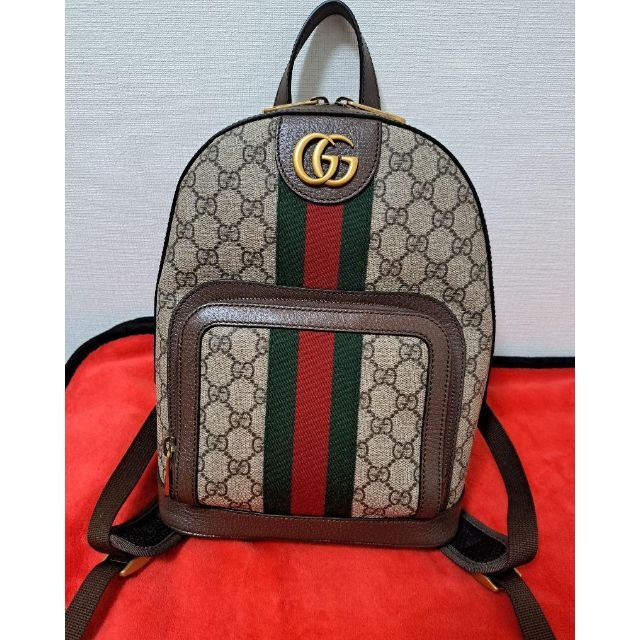 素敵でユニークな Gucci 美品 レディース バックパック スモール GUCCI
