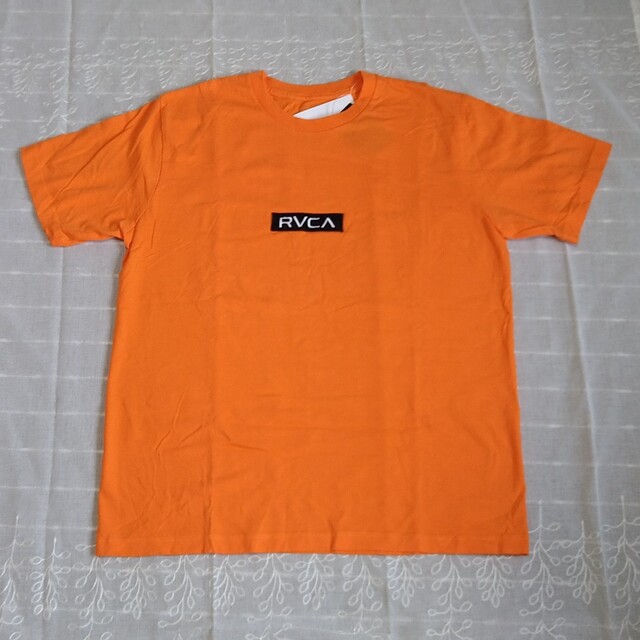 RVCA(ルーカ)のRVCA ルーカ 半袖Tシャツ Sサイズ 蛍光オレンジ🟠 メンズのトップス(Tシャツ/カットソー(半袖/袖なし))の商品写真