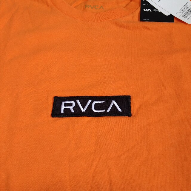 RVCA(ルーカ)のRVCA ルーカ 半袖Tシャツ Sサイズ 蛍光オレンジ🟠 メンズのトップス(Tシャツ/カットソー(半袖/袖なし))の商品写真