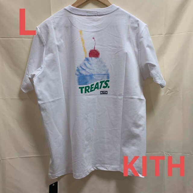 無地・新色登場! 新品 タグ付き KITH TREATS ロゴ tシャツ L ホワイト