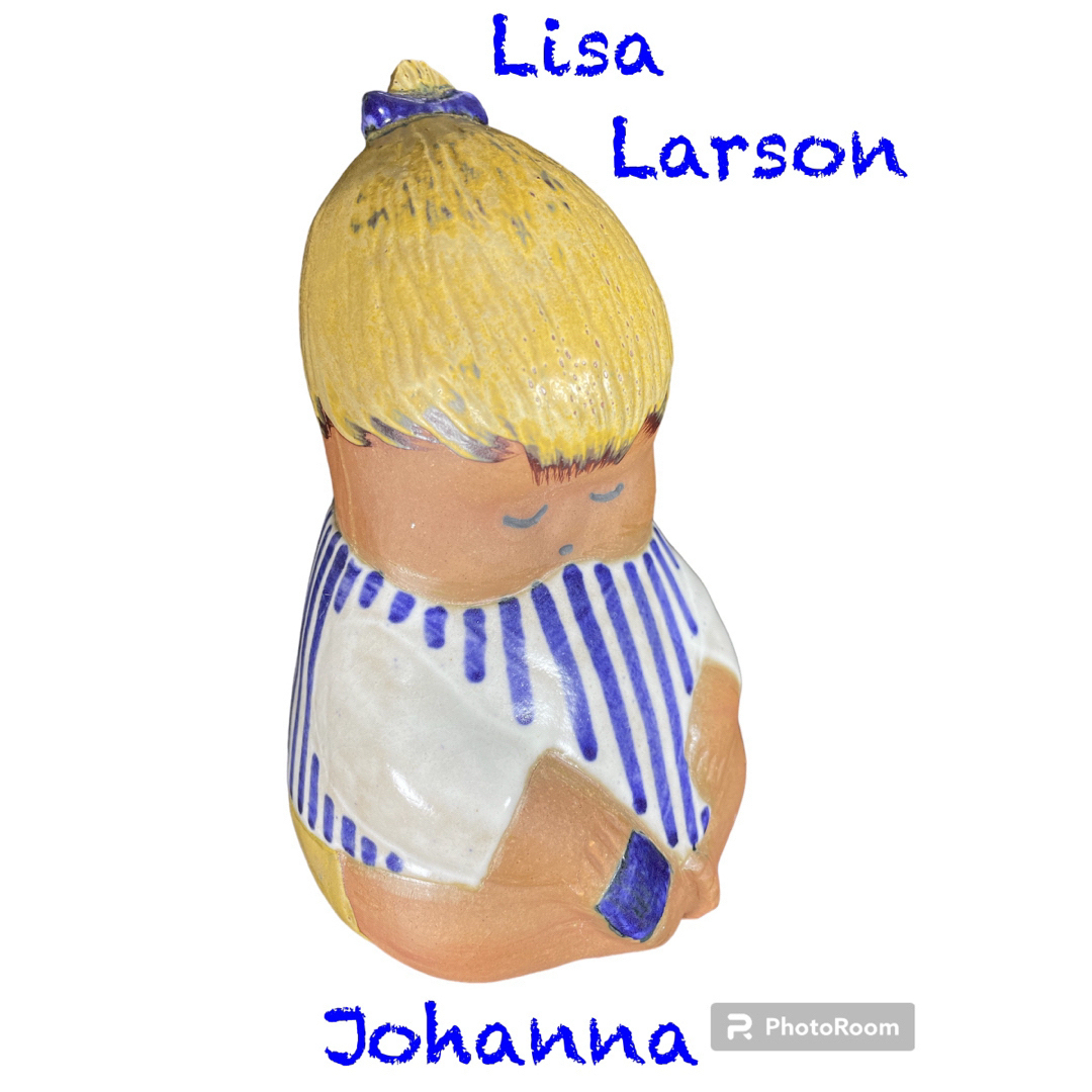 【美品】リサラーソン Lisa Larson Johanna 置物