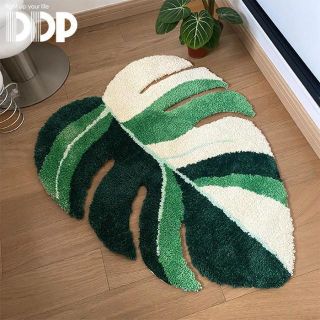 ジャーナルスタンダードファニチャー(journal standard Furniture)のDDP オリジナル 立体植物 ミニラグ カーペット 韓国 北欧(ラグ)