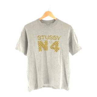 90 old stussy モノグラム シャツ ビッグシルエット M - eldror.co.il