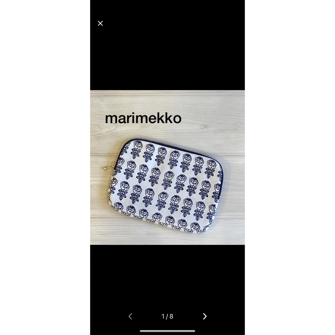 marimekko(マリメッコ)のマリメッコ　marimekko  通帳ケース　通帳ポーチ　母子手帳ケース レディースのファッション小物(ポーチ)の商品写真