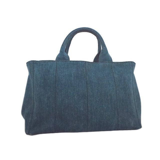 美品 PRADA プラダ カナパ デニム 2WAY トートバッグ - トートバッグ