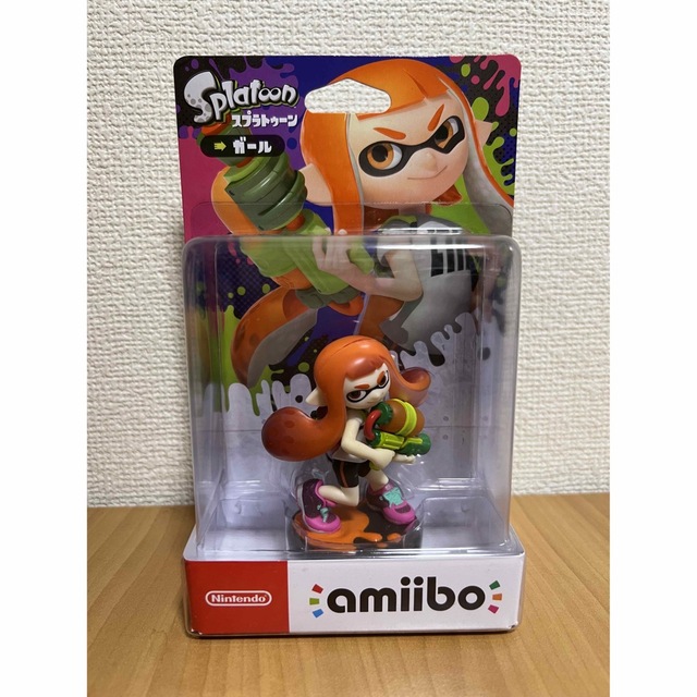 Nintendo Switch(ニンテンドースイッチ)のamiibo アミーボ　ガール　オレンジ　(スプラトゥーンシリーズ) エンタメ/ホビーのフィギュア(ゲームキャラクター)の商品写真