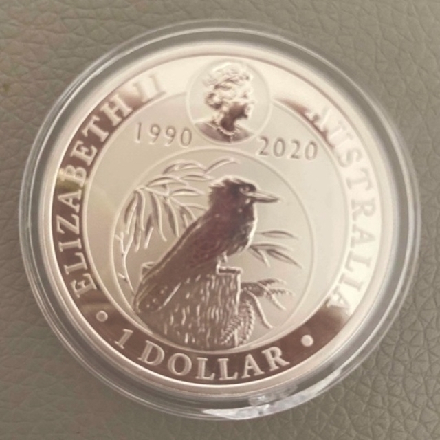 1オンス銀貨　30thアニバーサリー　オーストラリア　クッカブラ　 2020