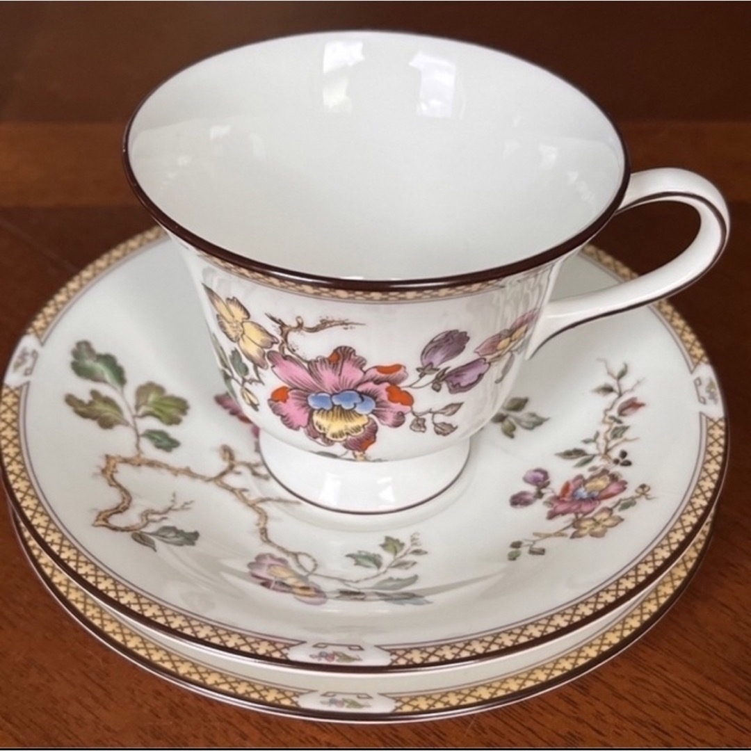 【未使用】Wedgwood ハンティングシーン サラダボウル 黒壺