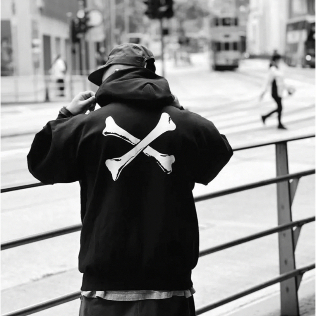 黒L WTAPS CROSSBONE X3.0 / HOODY / CTPL