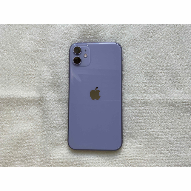 nanoSIM色【GEO状態A品】iPhone 11 64GB （バッテリー純正品100%）