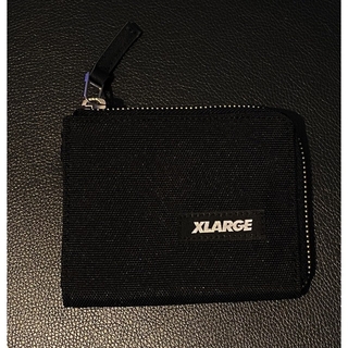 エクストララージ(XLARGE)のXlarge ナイロンウォレット　財布　black(折り財布)