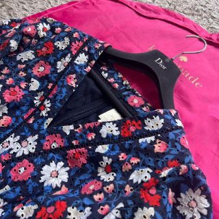 kate spade new york - 【美品】kate spade 総柄フレアワンピース 8 L