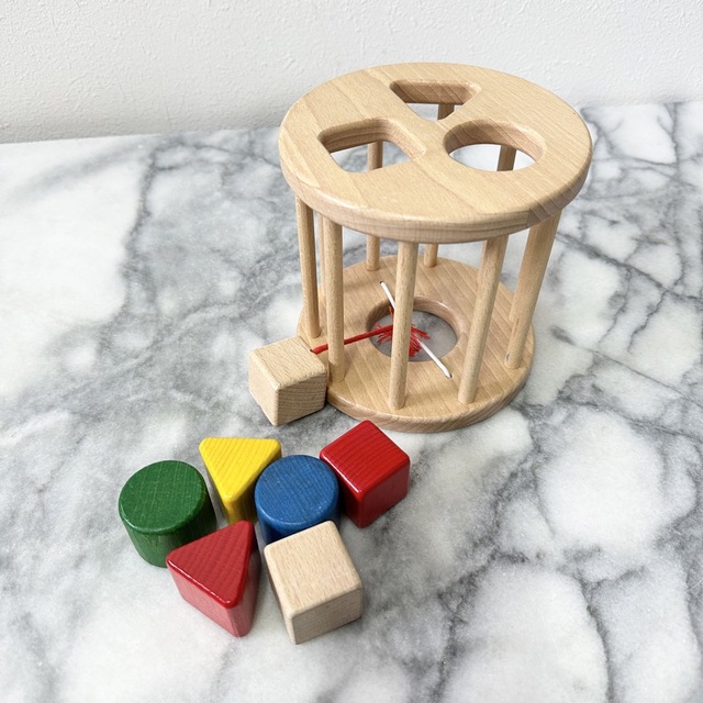 木製玩具　ニック　10点セット　プラステン キッズ/ベビー/マタニティのおもちゃ(知育玩具)の商品写真