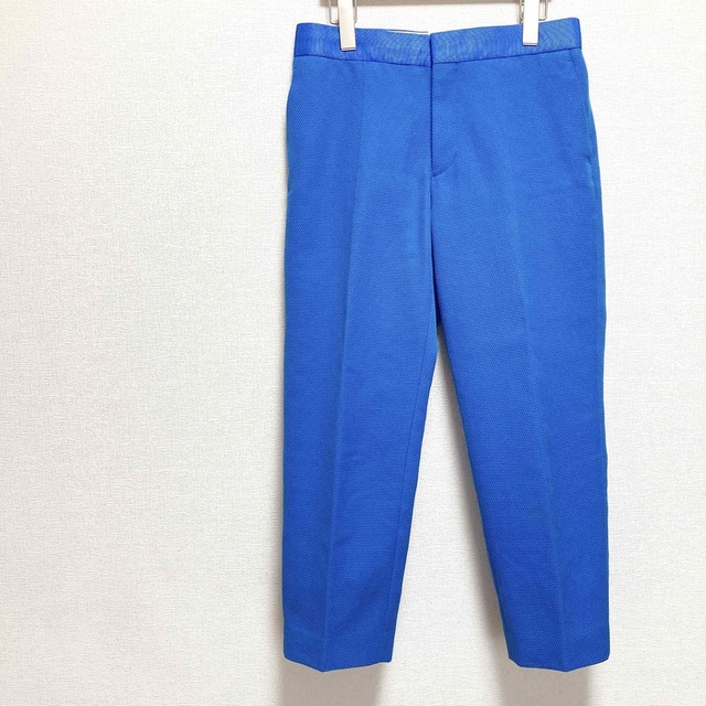 【美品】Drawer ドゥロワー ピケカラープレスパンツ-eastgate.mk