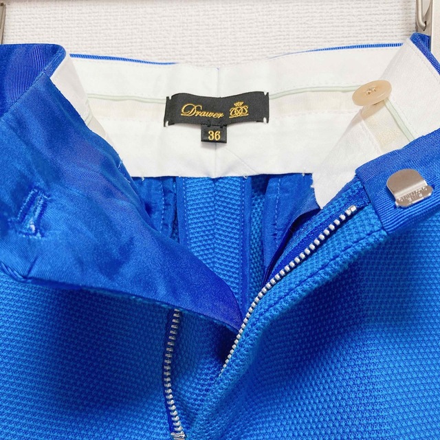 美品】Drawer ドゥロワー ピケカラープレスパンツ-eastgate.mk