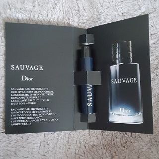 ディオール(Dior)のSAUVAGE　サンプル(香水(男性用))