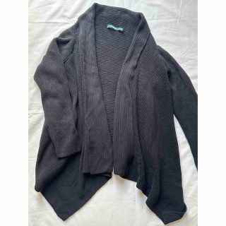 ラルフローレン(Ralph Lauren)のRalph Laurenラルフローレン　黒コットンカーディガン　USED (カーディガン)