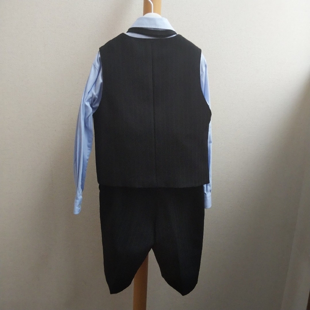 男の子 ベスト スーツ 120 キッズ/ベビー/マタニティのキッズ服男の子用(90cm~)(ドレス/フォーマル)の商品写真