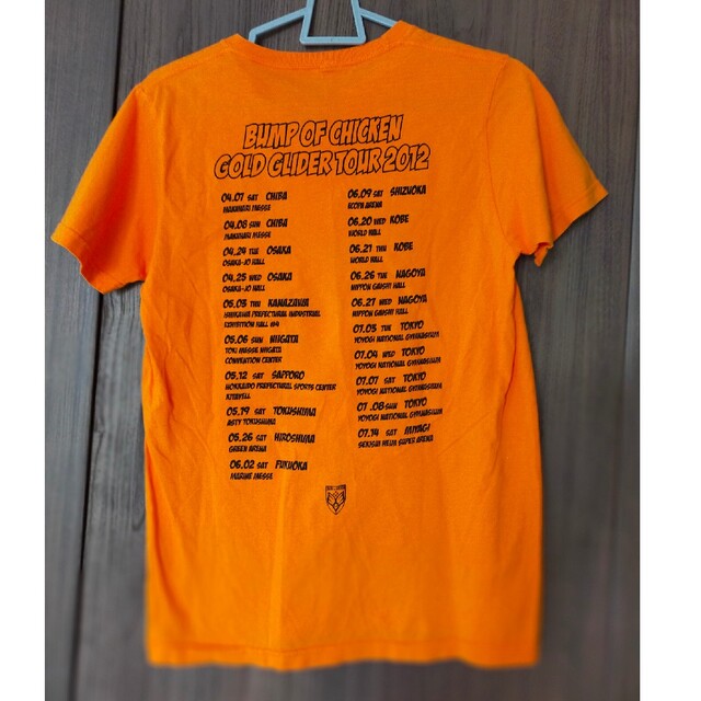 バンプオブチキン 2012年ライブTシャツ メンズのトップス(Tシャツ/カットソー(半袖/袖なし))の商品写真