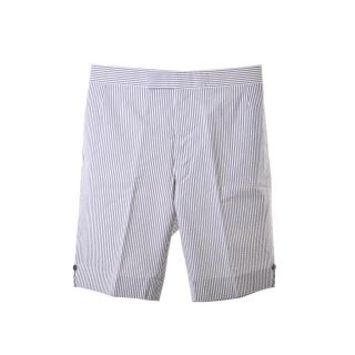 トムブラウン(THOM BROWNE)のTHOM BROWNE シアサッカー クラシック ショート パンツ(ショートパンツ)