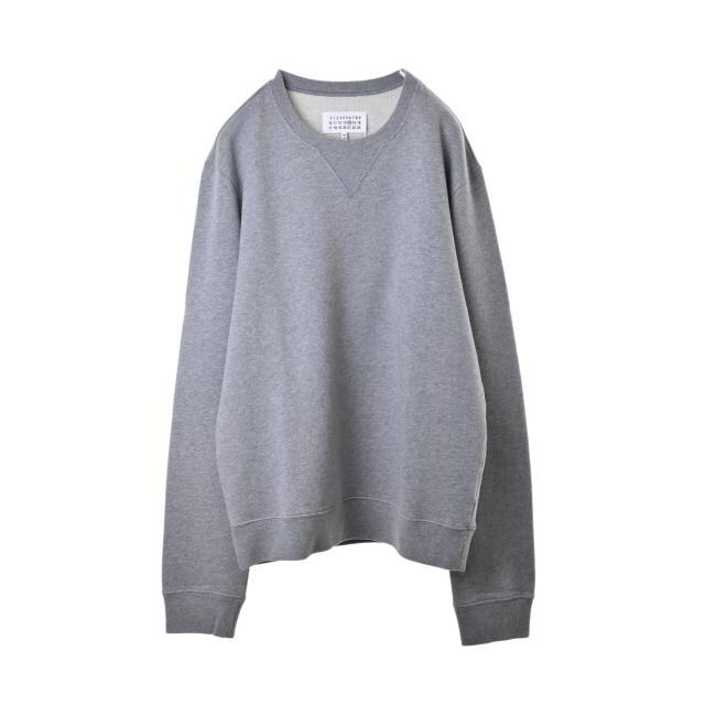 Maison Margiela エルボーパッチ クルーネック スウェット美中古品