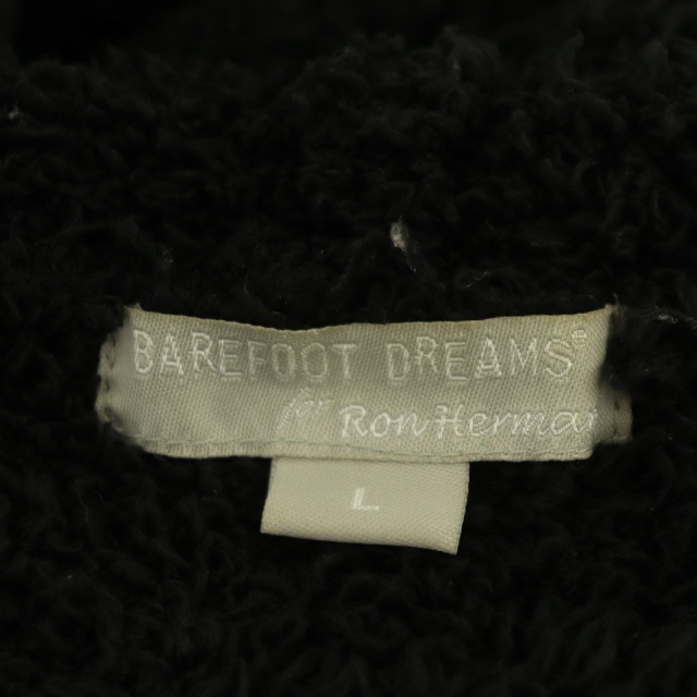 BAREFOOT DREAMS(ベアフットドリームス)のベアフットドリームス ロンハーマン Ron Herman ボアパーカー L 黒 レディースのトップス(パーカー)の商品写真