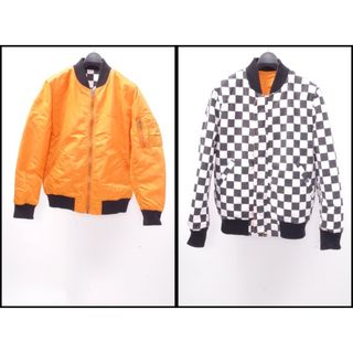 シュプリーム(Supreme)のSUPREMEシュプリーム 国内正規品Reversible Checkered MA-1リバーシブルチェッカーMA-1ジャケット【MJKA46429】(その他)