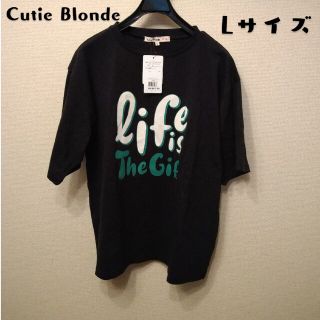 キューティーブロンド(Cutie Blonde)のシューラルー　プリントTシャツ(Tシャツ(半袖/袖なし))