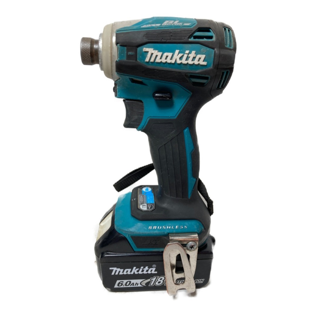 Makita(マキタ)の＊＊MAKITA マキタ 18V 充電式インパクトドライバ バッテリ1個・充電器・ケース付属 TD172D ブルー インテリア/住まい/日用品のインテリア/住まい/日用品 その他(その他)の商品写真