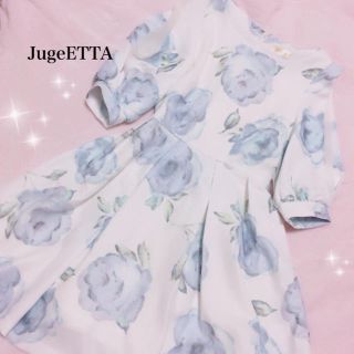 ジュジュエッタ(JugeETTA)のジュジュエッタ シアショルダーワンピース(ひざ丈ワンピース)