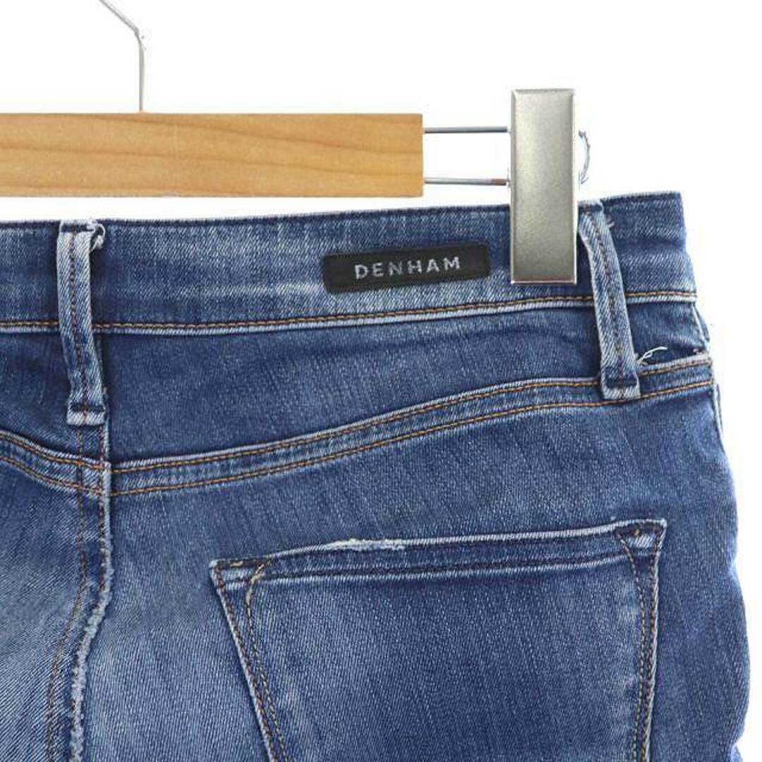 DENHAM(デンハム)のデンハム デニムパンツ ダメージ加工 ペイント ジーンズ ストレッチ 23 青 レディースのパンツ(デニム/ジーンズ)の商品写真