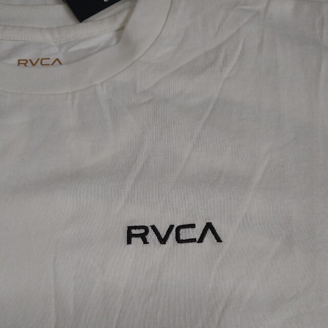 RVCA(ルーカ)のRVCA ルーカ 半袖Tシャツ Ｍサイズ White メンズのトップス(Tシャツ/カットソー(半袖/袖なし))の商品写真