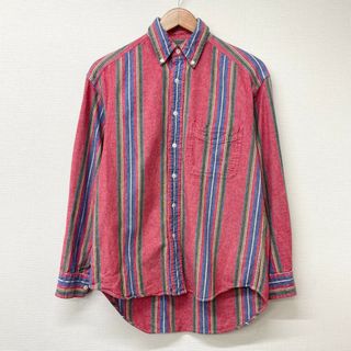 90s OLD GAP オールドギャップ 半袖シャツ マルチストライプ  白