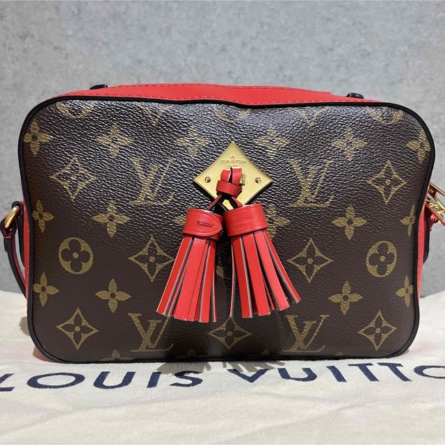 ショルダーバッグルイヴィトン　LOUIS VUITTON サントンジュ　バッグ　モノグラム