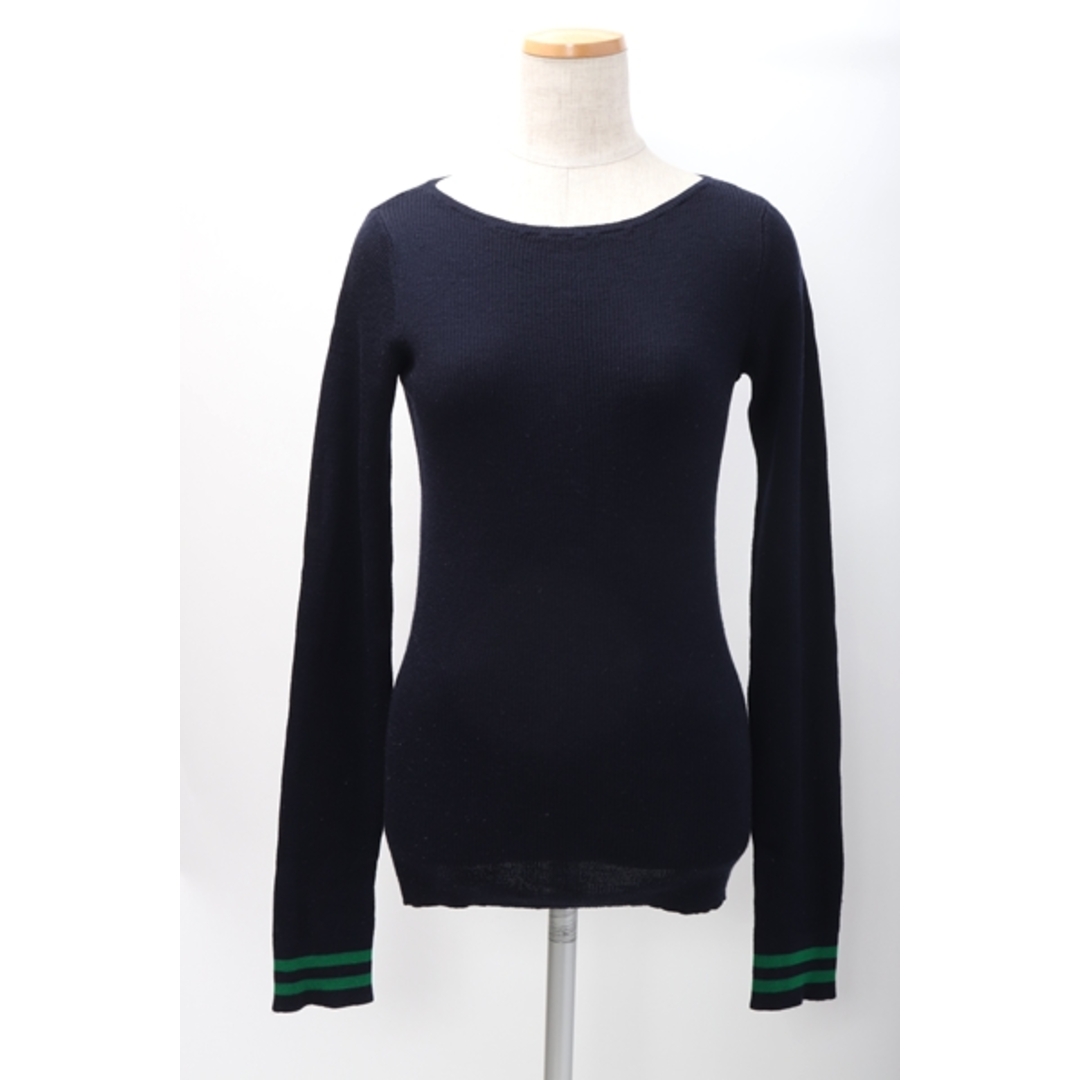アパルトモンL'Appartement 2018AW Sleeve Line ボートネック Knit スリーブ リブニット【LKNA58671】