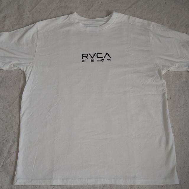 RVCA(ルーカ)のGOOFY様 RVCA ルーカ 半袖Tシャツ Ｍサイズ White メンズのトップス(Tシャツ/カットソー(半袖/袖なし))の商品写真