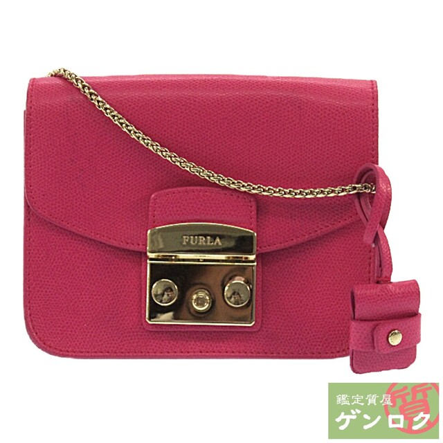 フルラ　FURLA  メトロポリス　ショルダーバッグ  ピンク